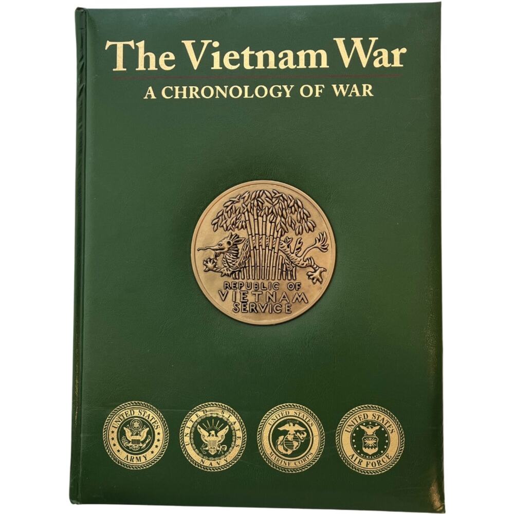 The Vietnam War A Chronology of War Leather Bound Illustrated 2012